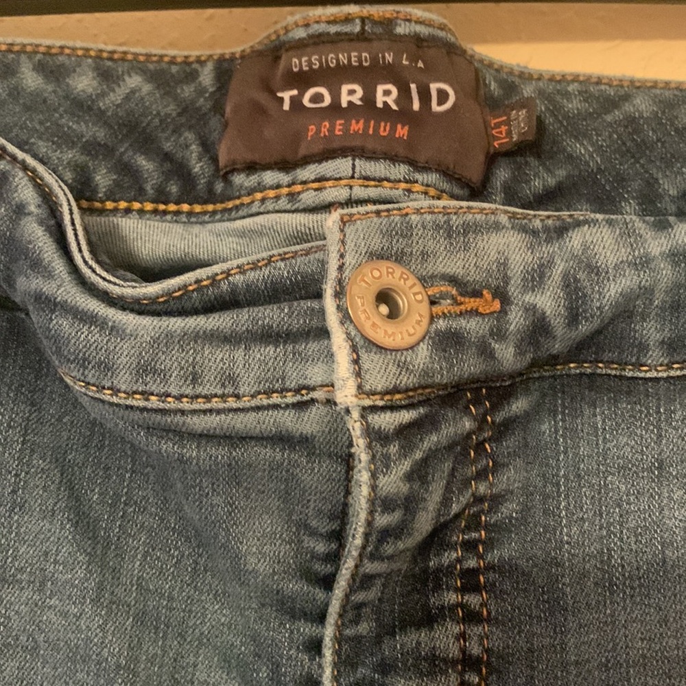 Torrid Ripped Jeans - Picture 2 of 3